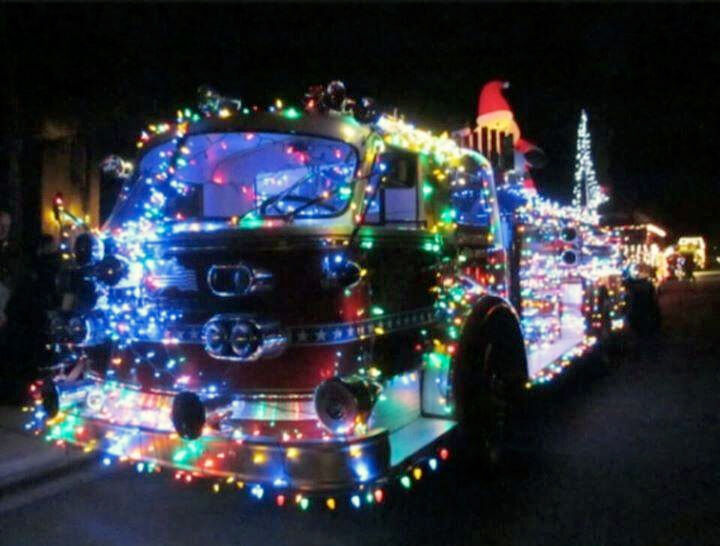 Reverse Christmas parade